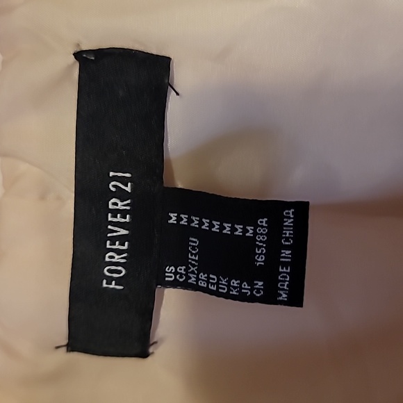 Super chic pink faux leather pink jacket medium - Picture 5 of 7